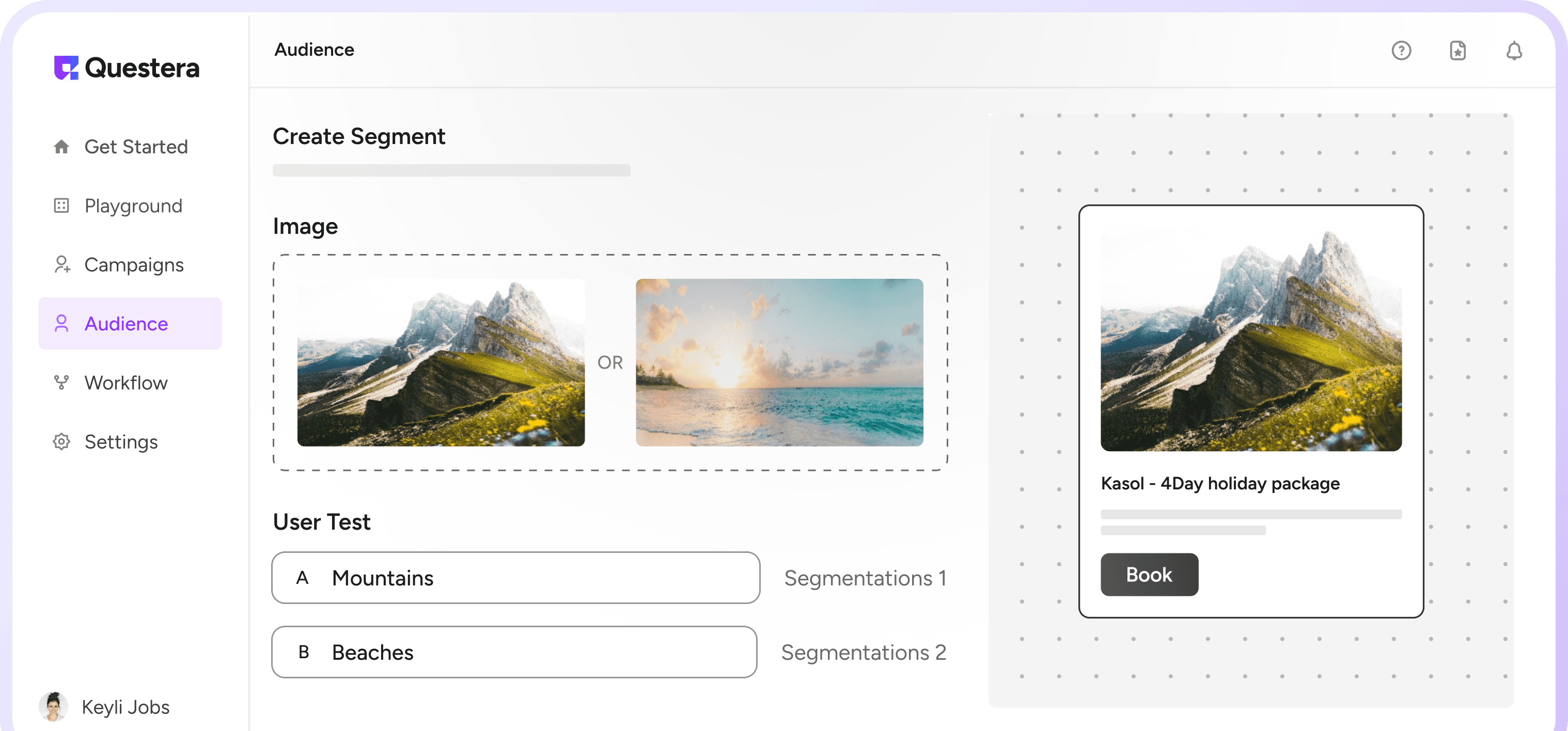 Personalise Journey