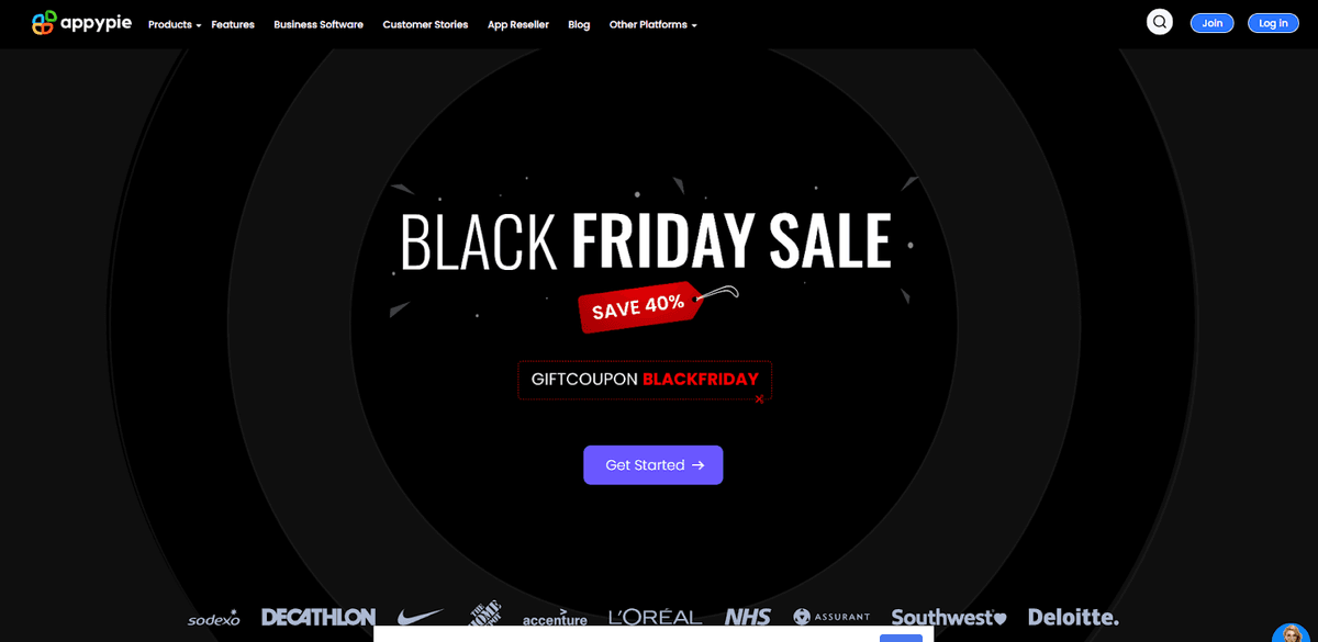 Appy Pie – Best for Simple Business Apps