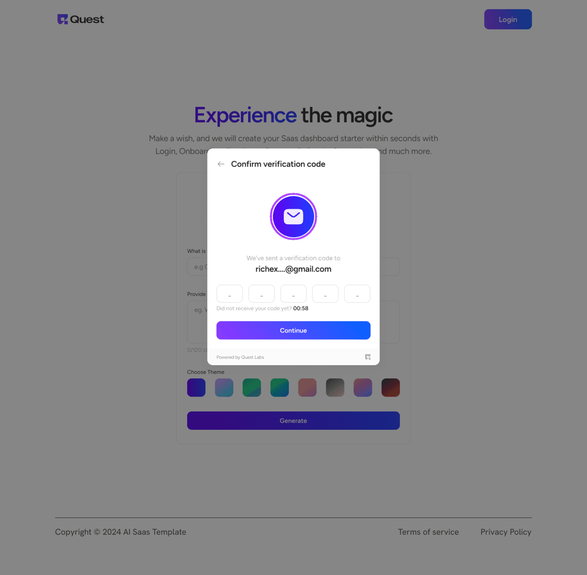 Verify Your Account Using OTP