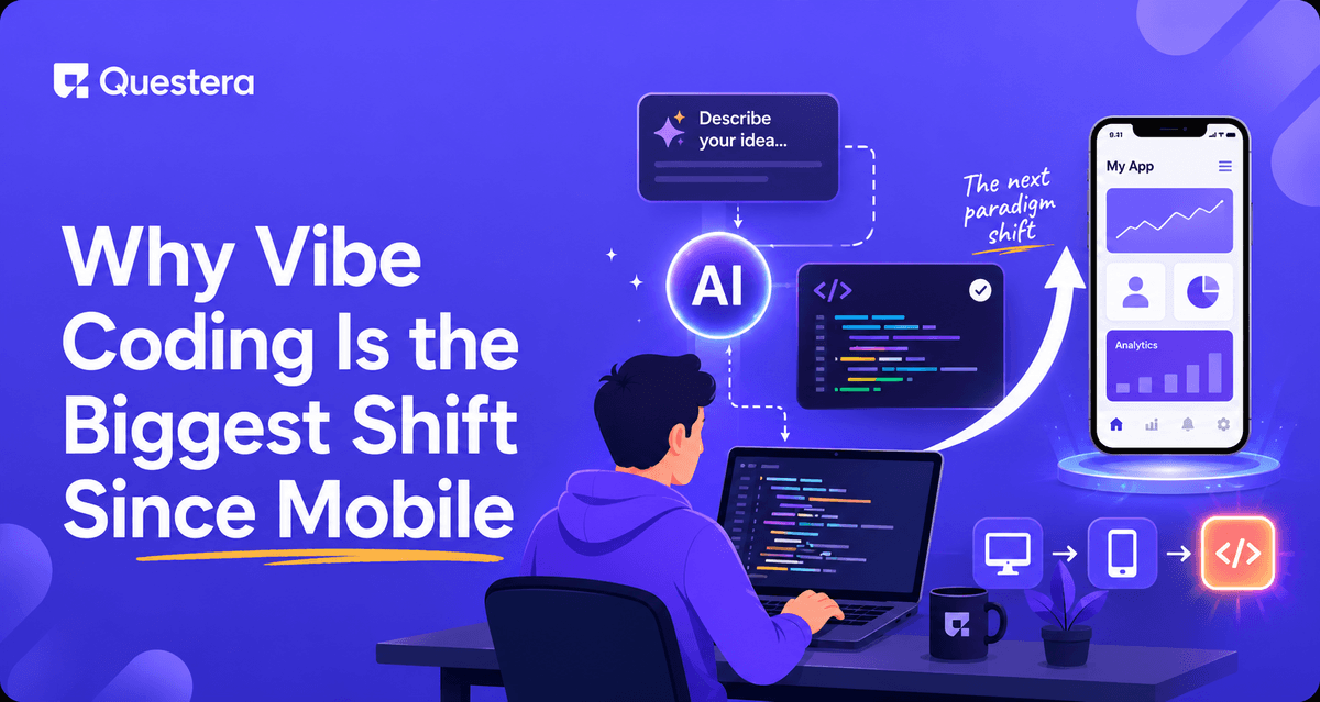 Vibe coding is the biggest shift since mobile — structural parallels visualized