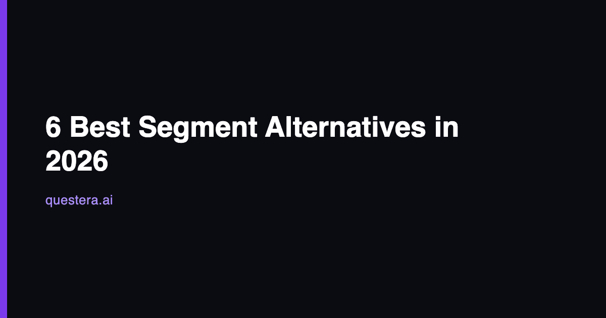 6 Best Segment Alternatives in 2026