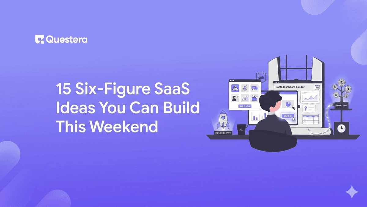 15 Six-Figure SaaS Ideas You Can Build This Weekend