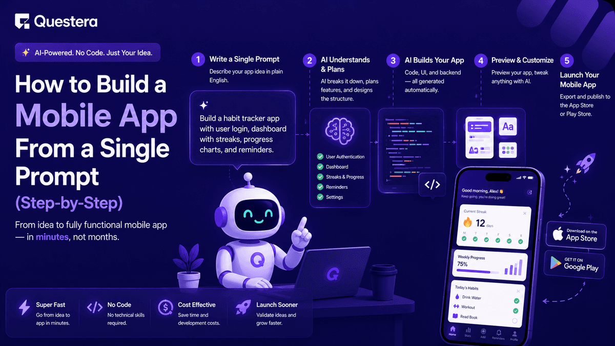 How to Build a Mobile App From a Single Prompt Step-by-Step