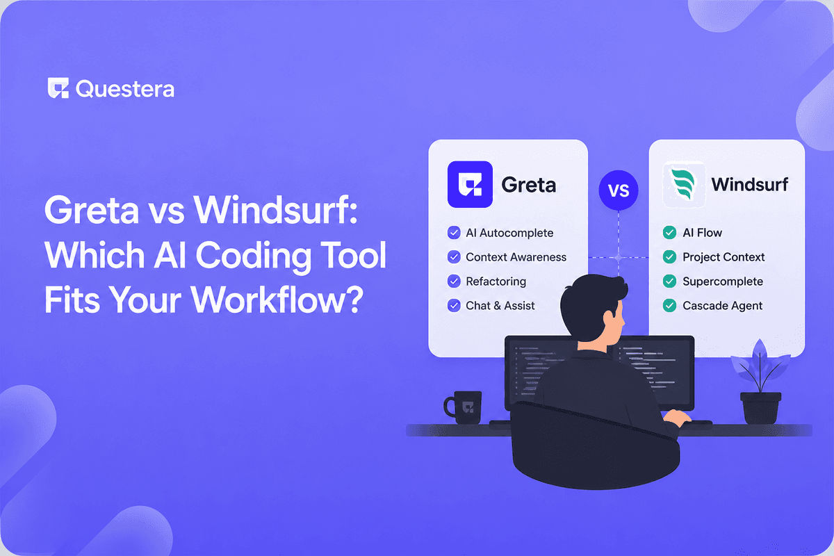 Greta vs Windsurf AI coding tool comparison for different workflows