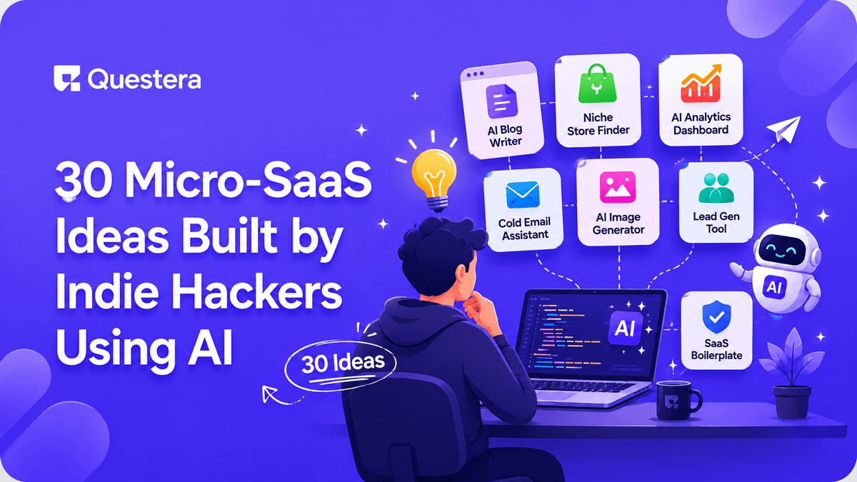 30 micro-SaaS ideas built by indie hackers using AI in 2026 — categorized by type