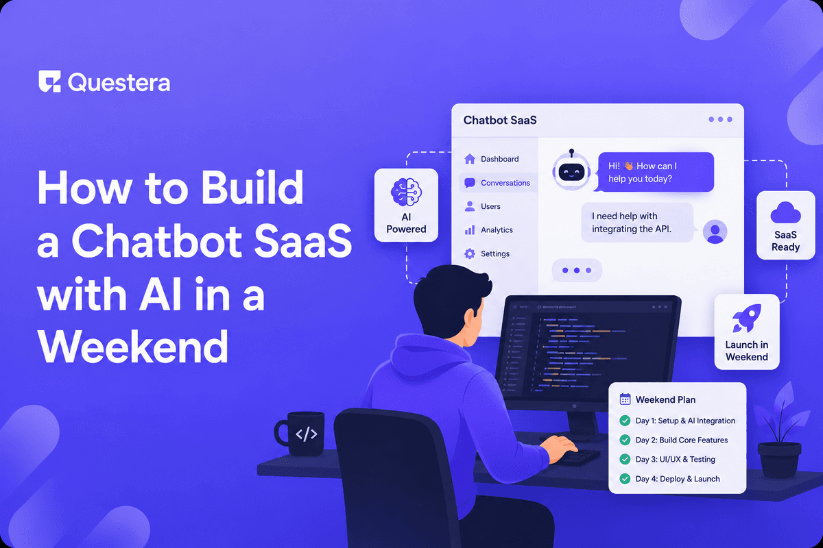 Build a chatbot SaaS in a weekend with AI — niche chat product with conversation history and billing