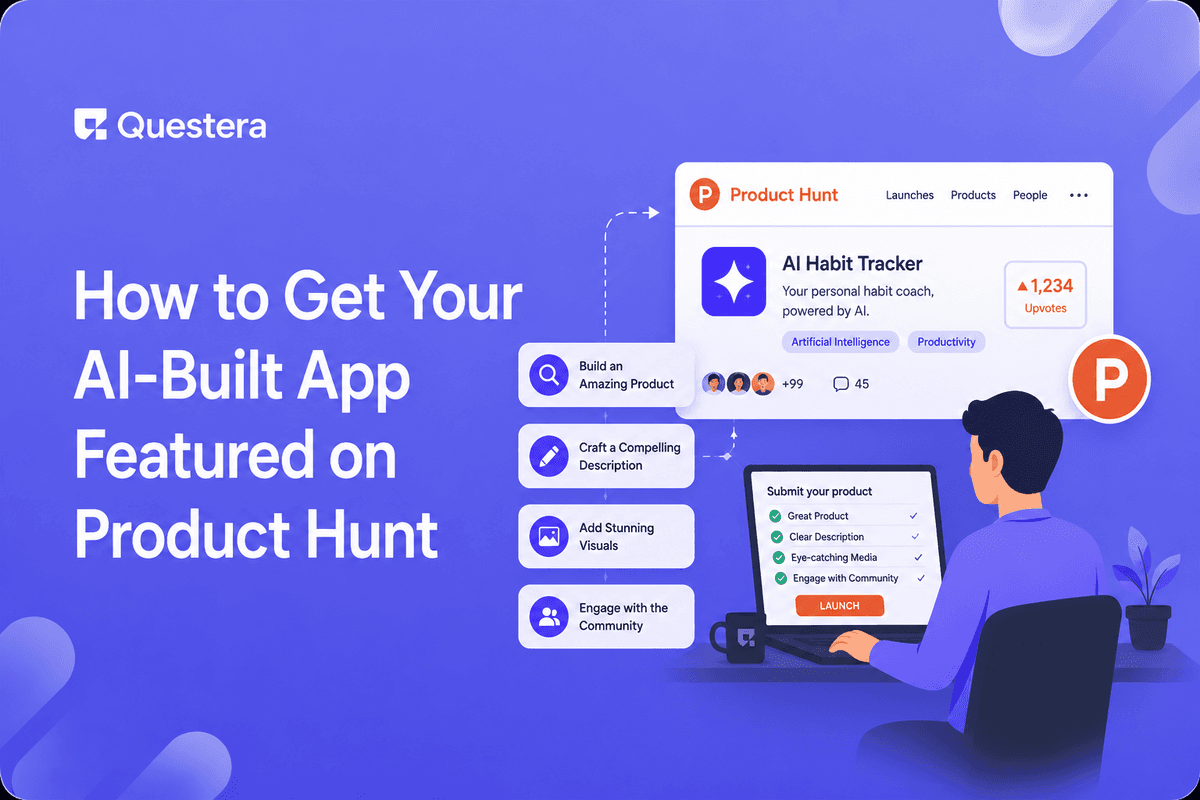 Get your AI-built app featured on Product Hunt — launch playbook with pre-launch, launch day, and post-launch