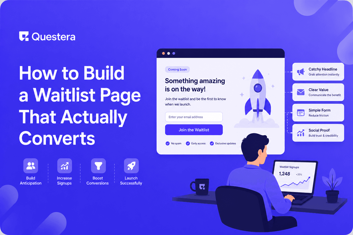 Build a waitlist page that converts — positioning, social proof, urgency, referral