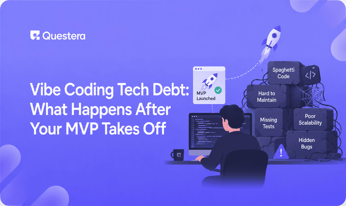 Vibe coding tech debt after MVP takes off