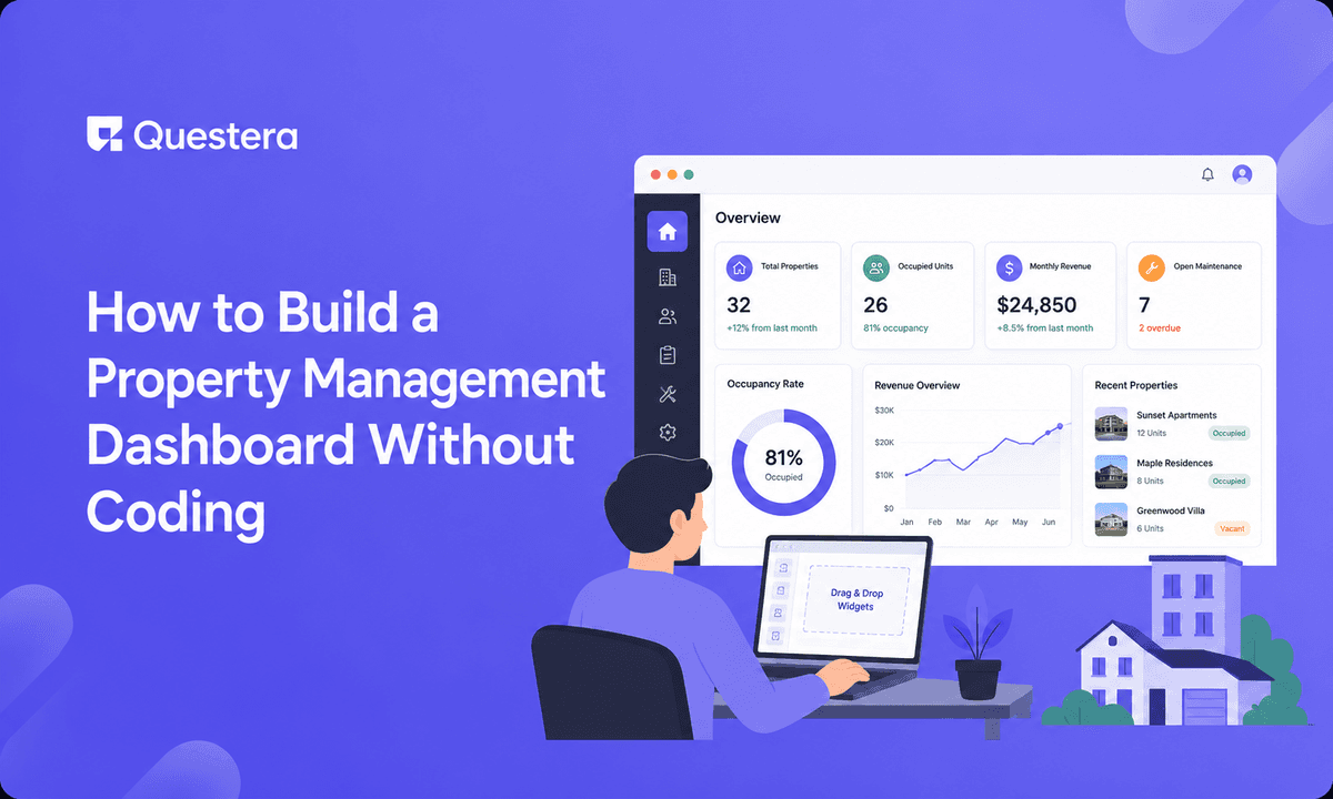 Build property management dashboard without coding