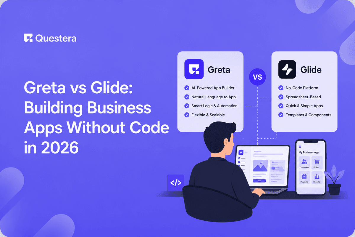 Greta vs Glide comparison for building no-code business apps in 2026